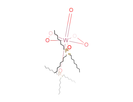 trioctylphosphine oxide-peroxotungstic acid