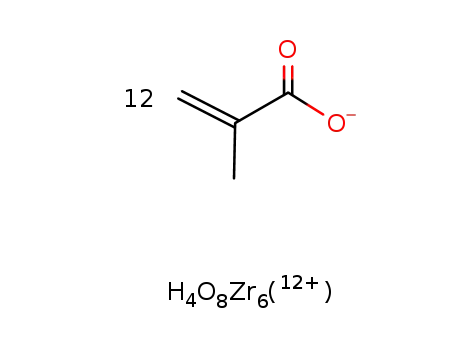 [Zr6(OH)4O4(methacrylate)12]