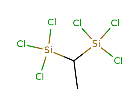 Molecular Structure of 18076-92-1 (ethylidenebis[trichlorosilane])