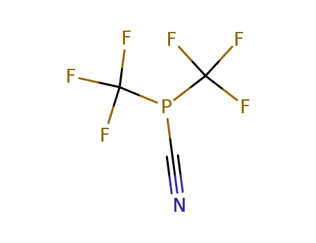 Bis(trifluormethyl)-cyanophosphan
