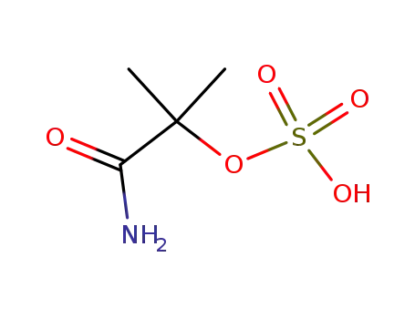2-methyl-2-(sulphooxy)propionamide