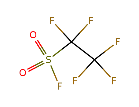Molecular Structure of 354-87-0 (1,1,2,2,2-pentafluoroethanesulfonyl fluoride)
