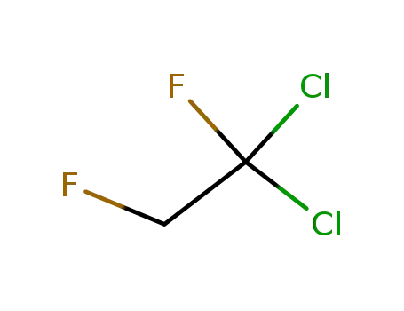 Molecular Structure of 1842-05-3 (1,1-DICHLORO-1,2-DIFLUOROETHANE)