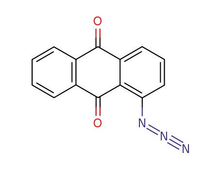 Molecular Structure of 42013-62-7 (9,10-Anthracenedione, 1-azido-)