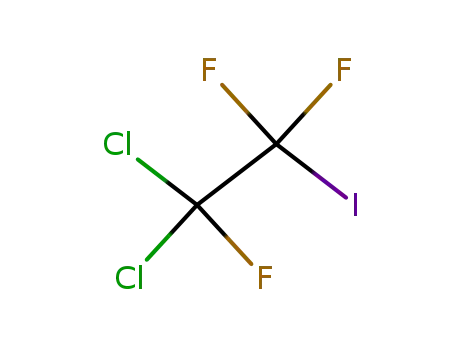 Molecular Structure of 661-66-5 (1,1-DICHLORO-2-IODO-1,2,2-TRIFLUOROETHANE)