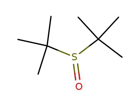 Molecular Structure of 2211-92-9 (2-(tert-butylsulfinyl)-2-methylpropane)