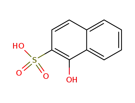 Molecular Structure of 567-18-0 (1-hydroxynaphthalene-2-sulphonic acid)