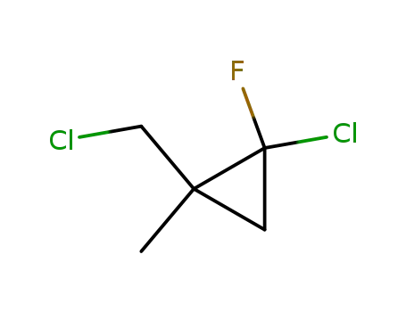 1-Chlor-2-chlormethyl-1-fluor-2-methylcyclopropan