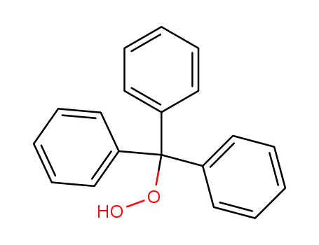 Molecular Structure of 4198-93-0 (Trityl hydroperoxide)