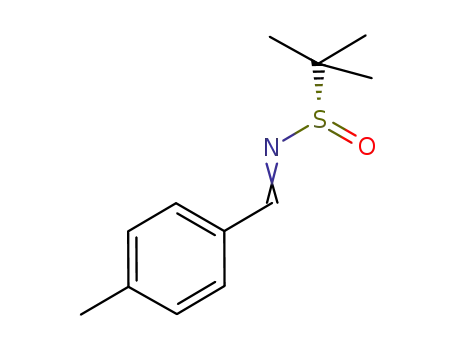 (S)-2-methyl-N-(4-methylbenzylidene)propane-2-sulfinamide
