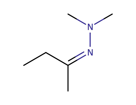 Molecular Structure of 62461-17-0 (2-Butanone, dimethylhydrazone, (Z)-)