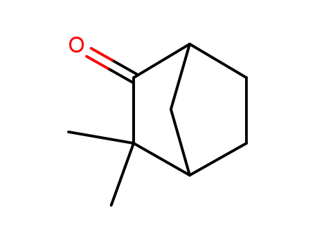 Molecular Structure of 13211-15-9 (3,3-dimethylbicyclo[2.2.1]heptan-2-one)