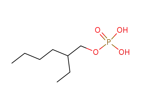 Molecular Structure of 1070-03-7 ((2-ETHYLHEXYL) PHOSPHATE)
