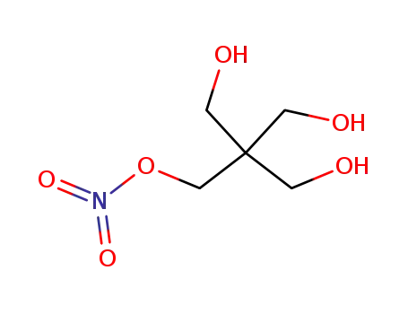 Molecular Structure of 1607-00-7 (1,3-Propanediol, 2,2-bis(hydroxymethyl)-, 1-nitrate)