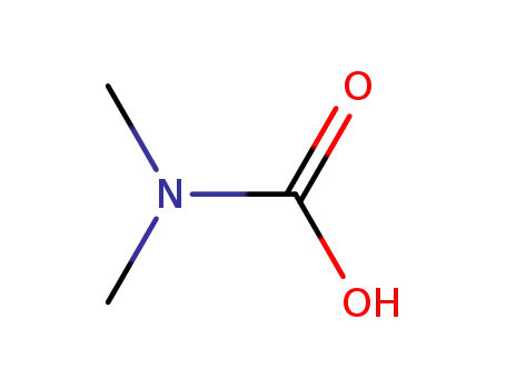 Molecular Structure of 7260-94-8 (N,N-Dimethylcarbamic acid)