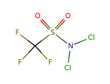 Molecular Structure of 54285-45-9 (Methanesulfonamide, N,N-dichloro-1,1,1-trifluoro-)