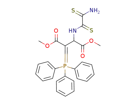 dimethyl 2-[(2-amino-2-thioxoethanthioyl)amino]-3-(1,1,1-triphenyl-λ5-phosphanylidene)succinate