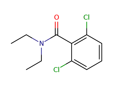 Molecular Structure of 10345-78-5 (Benzamide, 2,6-dichloro-N,N-diethyl-)