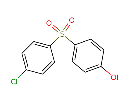 Molecular Structure of 7402-67-7 (4-[(4-chlorophenyl)sulfonyl]phenol)