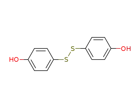 Molecular Structure of 15015-57-3 (BIS(4-HYDROXYPHENYL)DISULFIDE)