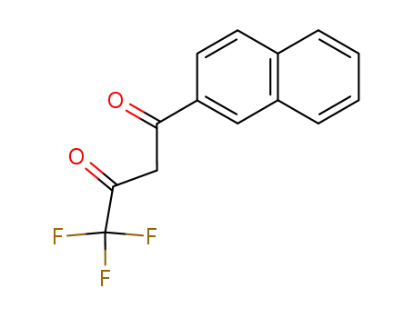 Molecular Structure of 893-33-4 (1,3-Butanedione,4,4,4-trifluoro-1-(2-naphthalenyl)-)