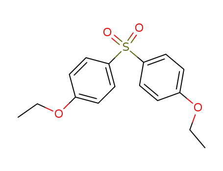 Molecular Structure of 66294-58-4 (Benzene, 1,1'-sulfonylbis[4-ethoxy-)