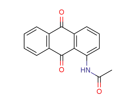 Molecular Structure of 3274-19-9 (N-anthraquinon-1-ylacetamide)