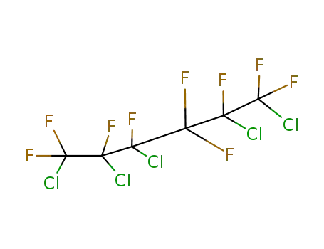 Molecular Structure of 56949-85-0 (Hexane, 1,2,3,5,6-pentachloro-1,1,2,3,4,4,5,6,6-nonafluoro-)