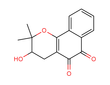 3-Hydroxy-2,2-dimethyl-3,4-dihydro-2H-benzo[h]chromene-5,6-dione