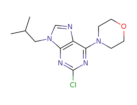 2-chloro-9-isobutyl-6-morpholin-4-yl-9H-purine