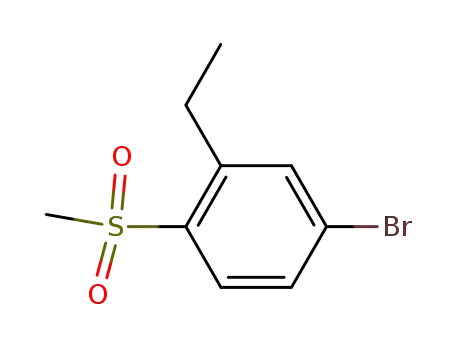 4-bromo-2-ethyl-1-methanesulfonyl-benzene