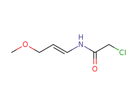 2-chloro-trans-N-(3-methoxy-propenyl)-acetamide