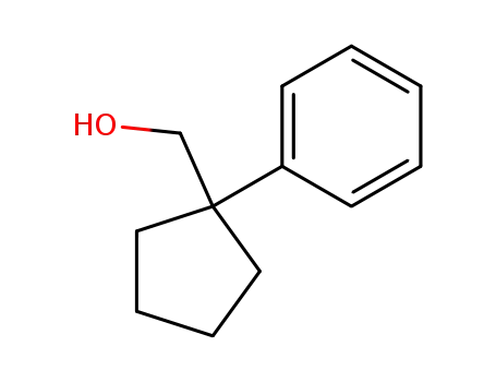 Molecular Structure of 59115-90-1 ((1-Phenylcyclopentyl)methanol)