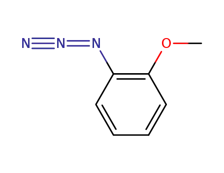 Molecular Structure of 20442-97-1 (2-Methoxyphenyl azide)