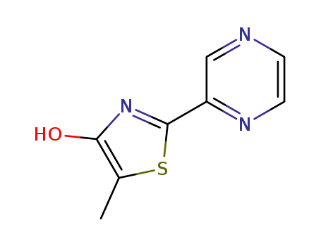 5-methyl-2-(pyrazin-2-yl)thiazol-4-ol