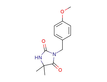 3-(4-methoxybenzyl)-5,5-dimethylimidazolidine-2,4-dione