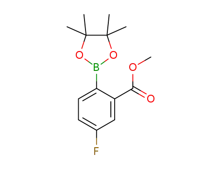 5-fluoro-2-(4,4,5,5-tetramethyl-1,3,2-dioxaborolan-2-yl)benzoic acid methyl ester