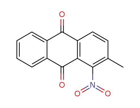 Molecular Structure of 129-15-7 (2-methyl-1-nitroanthraquinone)