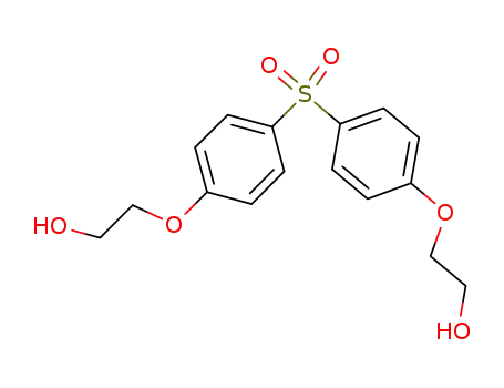 Molecular Structure of 27205-03-4 (BIS[4-(2-HYDROXYETHOXY)PHENYL] SULFONE)