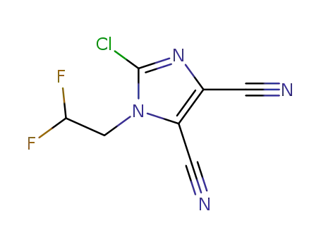 2-chlorodifluoroethyl-4,5-dicyanoimidazol3