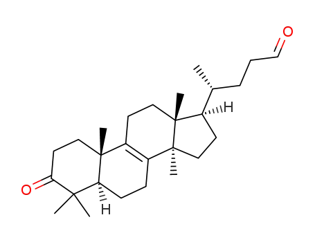 (4R)-4-((5R,10S,13R,14R,17R)-4,4,10,13,14-pentamethyl-3-oxo-2,3,4,5,6,7,10,11,12,13,14,15,16,17-tetradecahydro-1H-cyclopenta[a]phenanthren-17-yl)pentanal