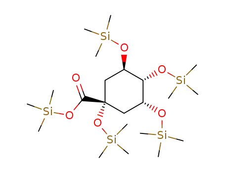 Trimethylsilyltetra-O-trimethylsilylchinat