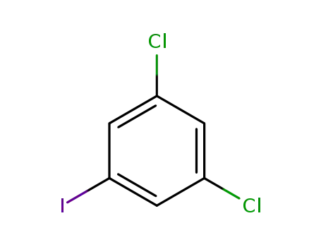 Molecular Structure of 3032-81-3 (3,5-Dichloroiodobenzene)