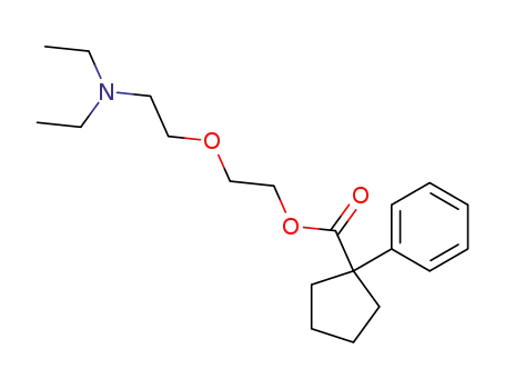 Cyclopentanecarboxylicacid, 1-phenyl-,2-[2-(diethylamino)ethoxy]ethyl ester