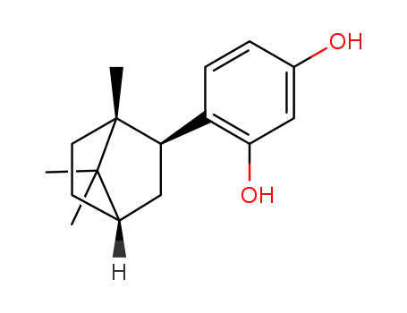 4-(exo-1,7,7-trimethylbicyclo[2.2.1]heptan-2-yl)-benzene-1,3-diol