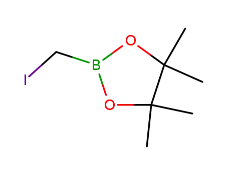 Molecular Structure of 70557-99-2 (Iodomethylboronic acid, pinacol ester)