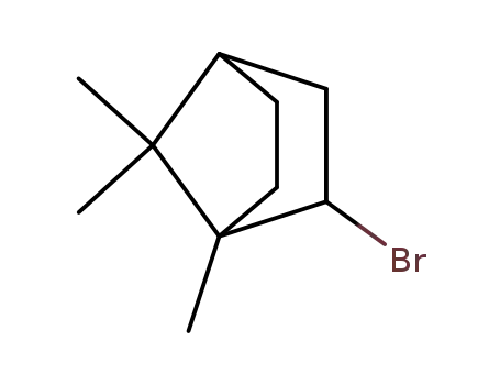 Molecular Structure of 4443-48-5 (BornylBromide)