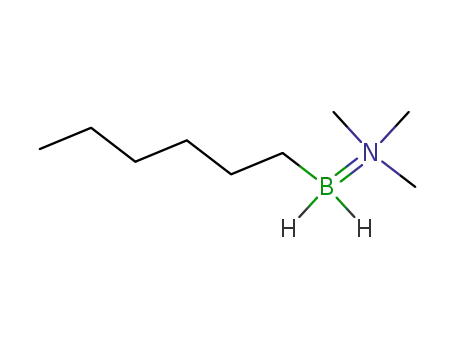 hexylborane; compound with trimethylamine (1:1)