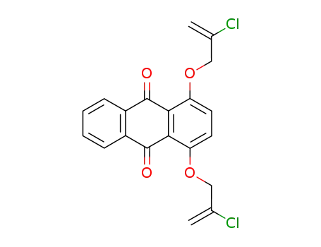 1,4-Bis-(2-chloro-allyloxy)-anthraquinone