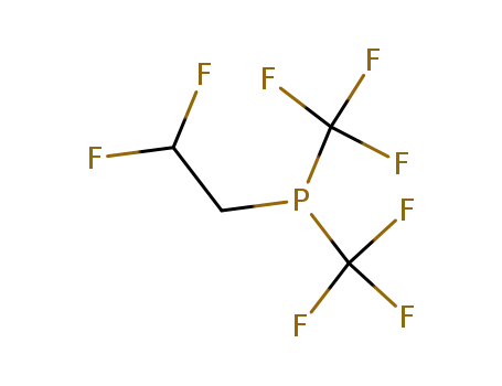 2,2-Difluoroaethyl-bis(trifluoromethyl)phosphin
